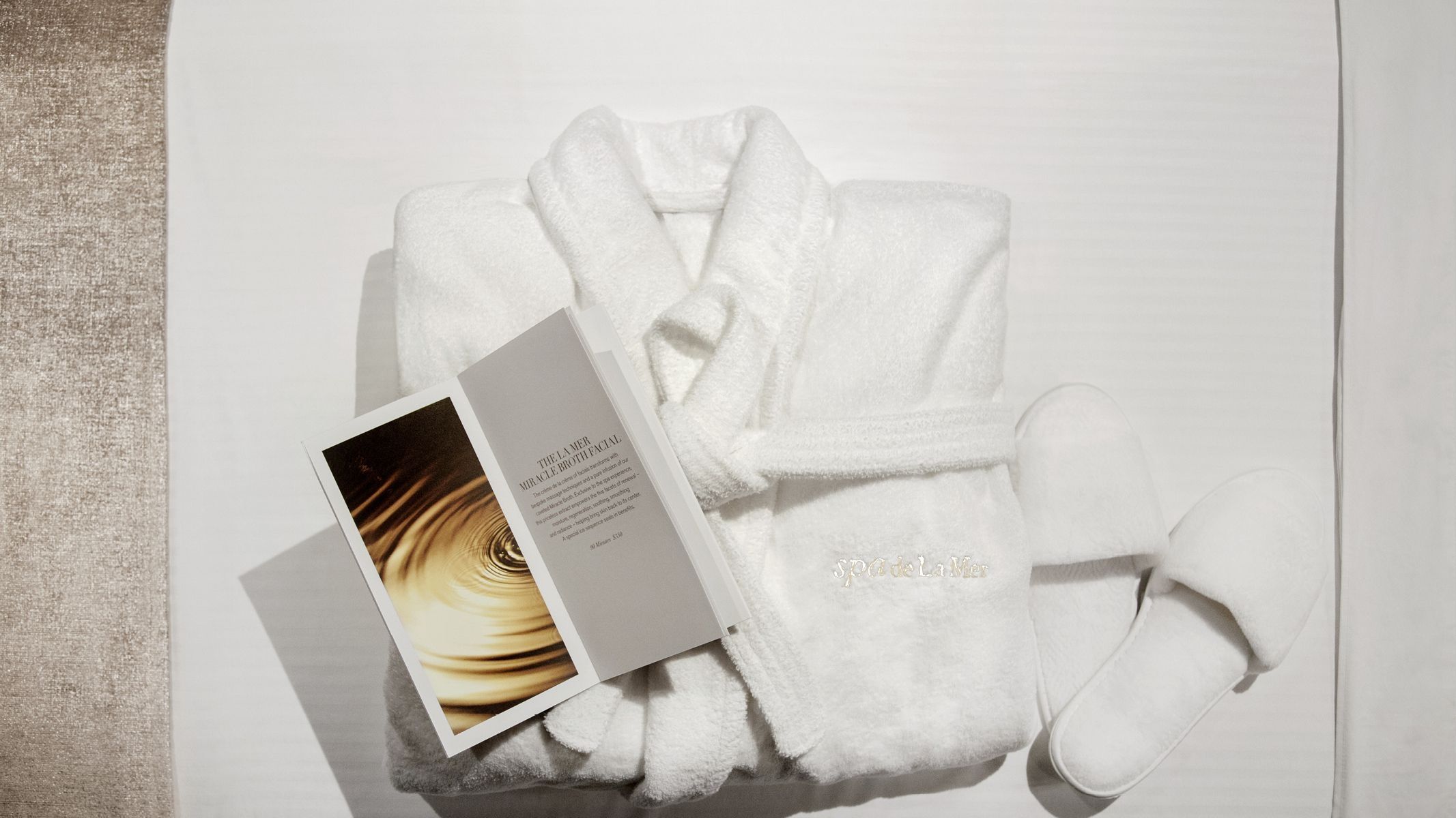 Peignoir La Mer - Spa La Mer Hotel President Wilson, A Luxury Collection Hotel, Geneva
