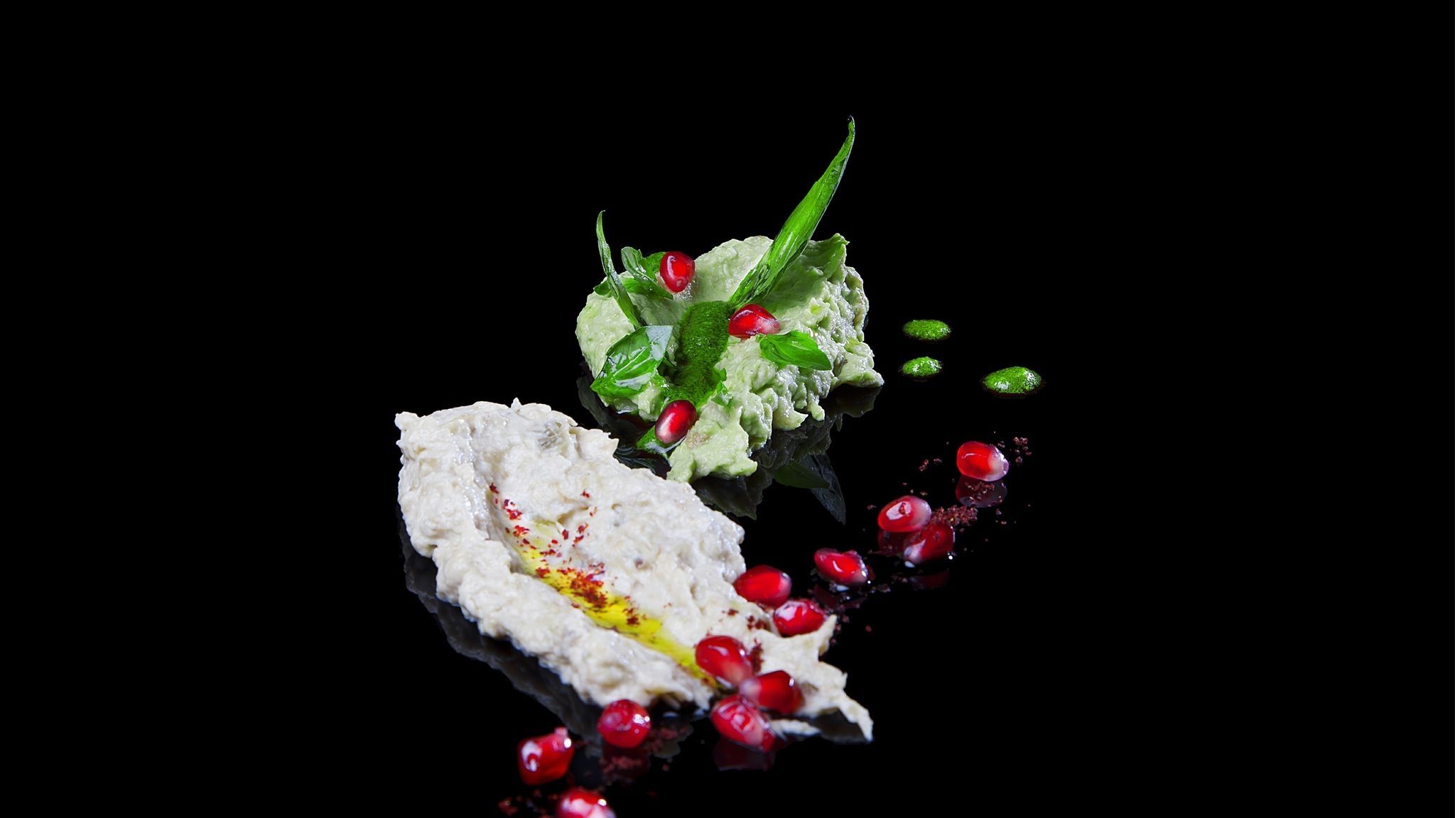 Moutabal & Basil Moutabal - Arabesque restaurant, Hotel President Wilson, A Luxury Collection Hotel, Geneva