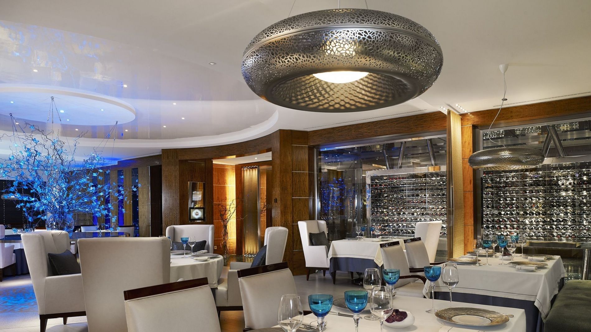 Interior - Lake Geneva Restaurant Bayview by Michel Roth - Hotel President Wilson, A Luxury Collection Hotel, Geneva