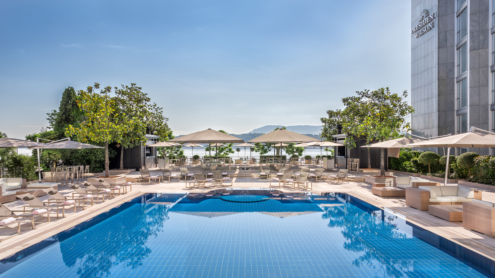 Piscine Poolgarden - Hotel President Wilson, A Luxury Collection Hotel, Geneva