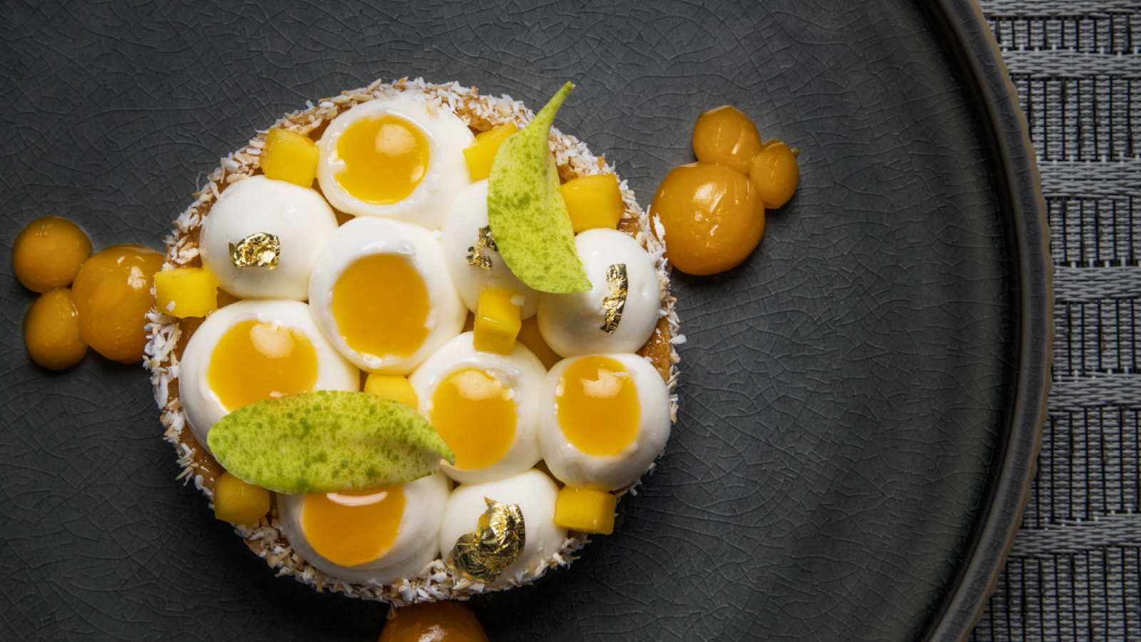 Tarte Yuzu - Umami restaurant by Michel Roth - Hotel President Wilson, A Luxury Colleciton Hotel, Geneva